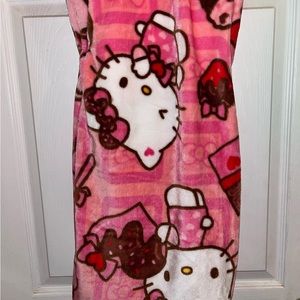 Hello kitty chocolate blanket